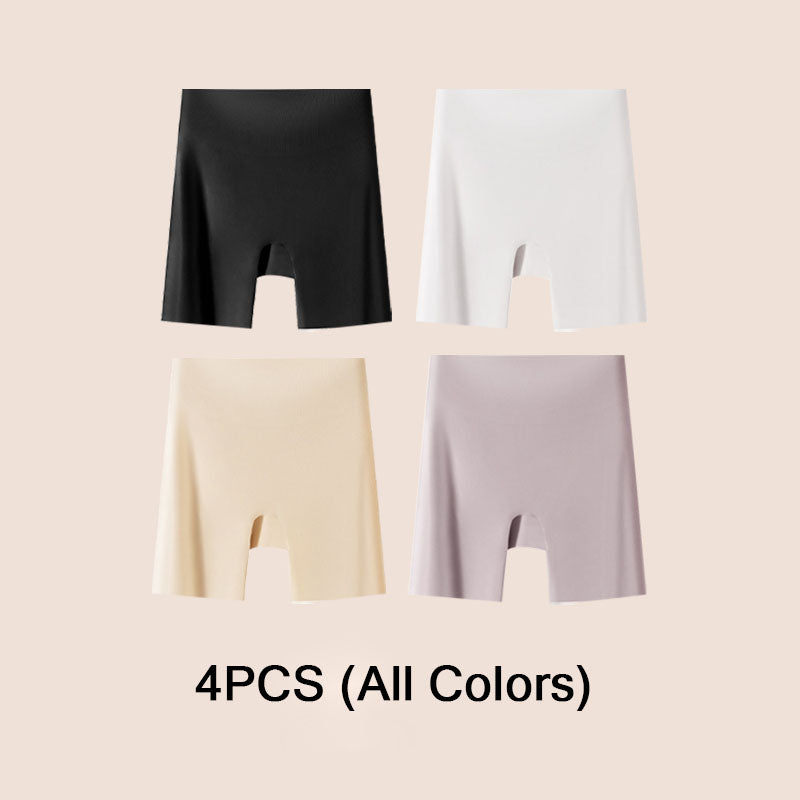 🏆Women High-waist Ice Silk Underwear with Tummy-control Hip-lifting👑Suitable for all seasons🌿