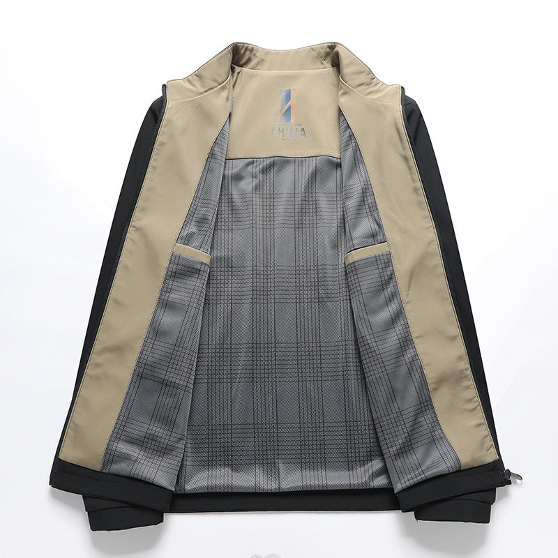 🔥2025 Hot Sale🔥Men's Casual Stand Collar Jacket