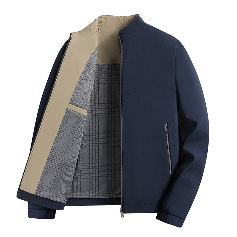 🔥2025 Hot Sale🔥Men's Casual Stand Collar Jacket