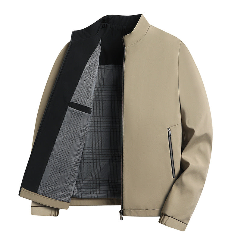 🔥2025 Hot Sale🔥Men's Casual Stand Collar Jacket