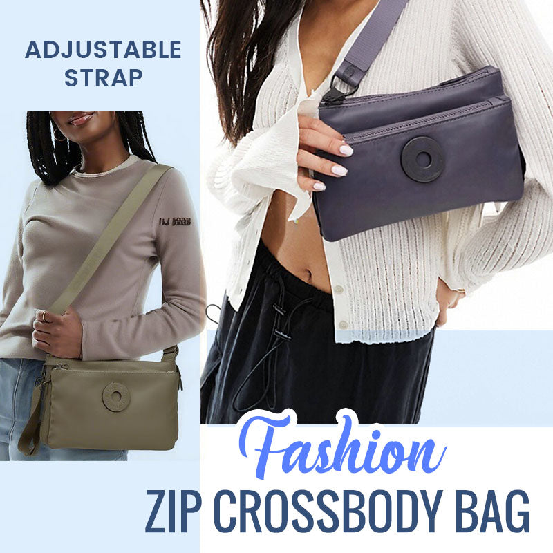 🔥Most Popular Items Among Women🔥Fashion Zip Crossbody Bag