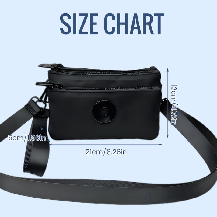 Fashion Zip Crossbody Bag - Varian 6