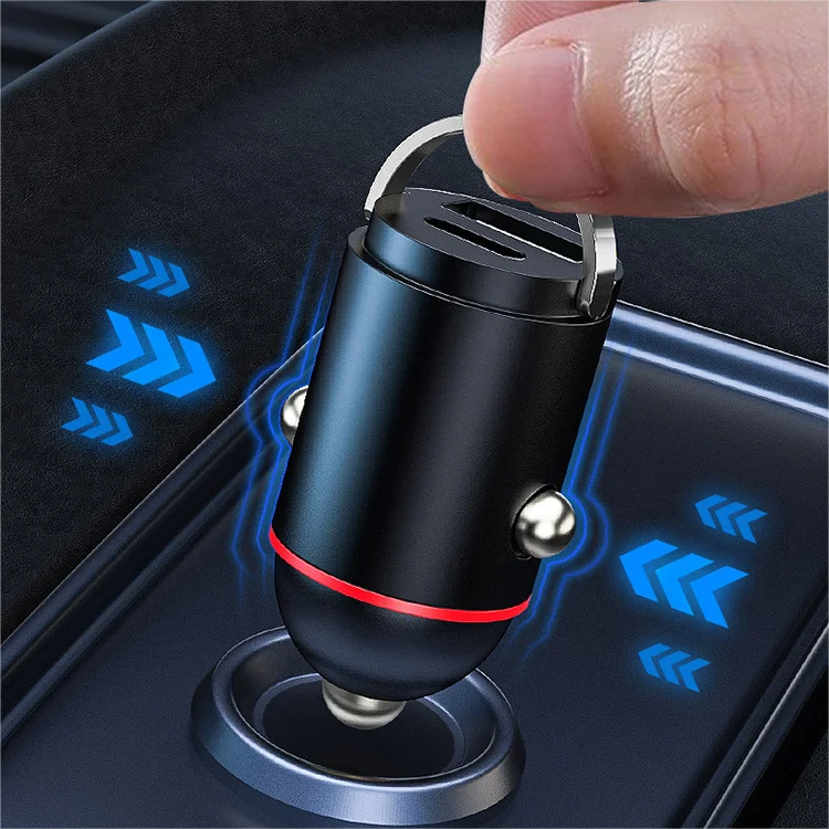 🔥2-Port Compact Fast Charger for Car