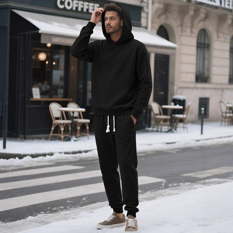 🌟Men's Casual Hooded Sweatsuit 2-Piece Set