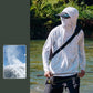 Men's Breathable UV Protection Hoodie with Face Mask