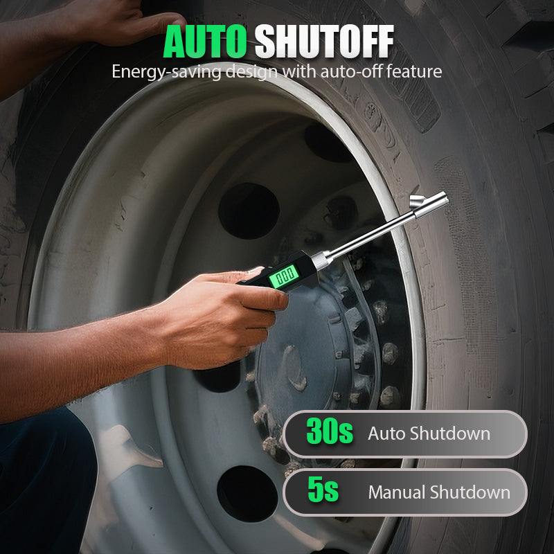 Digital Truck Tire Pressure Gauge with LED