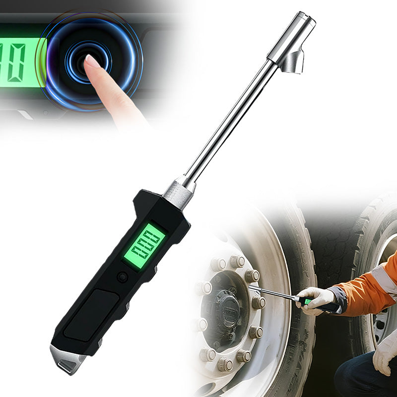 Digital Truck Tire Pressure Gauge with LED