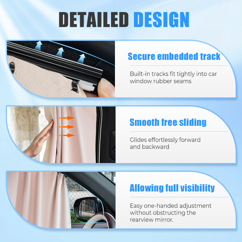 😎Car Sunshade & Privacy Curtains - Hot Sale 50%OFF🔥