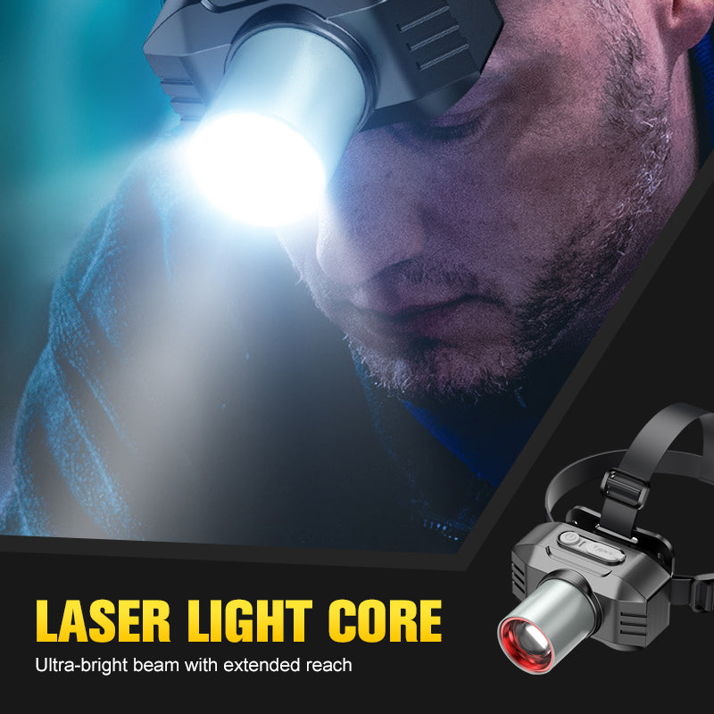 🔥Hot Sale 50% OFF🔥Bright Outdoor Rechargeable LED Headlamp