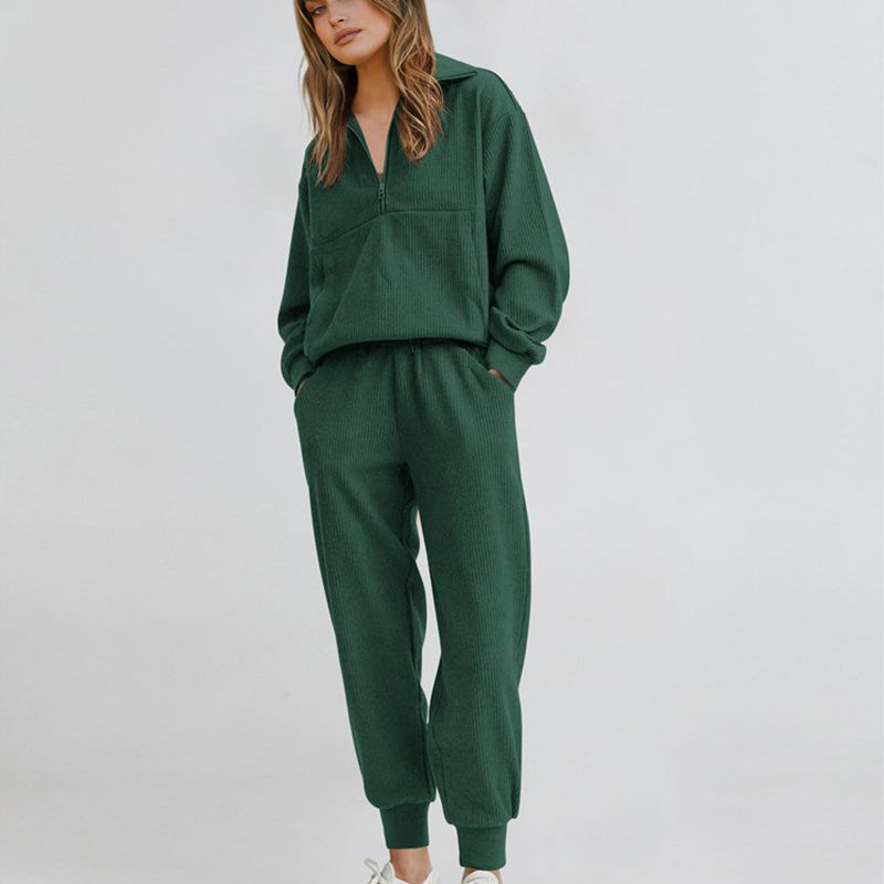 🔥Long Sleeve Half Zip Sweatsuits Set - Last Day 50% OFF🎁