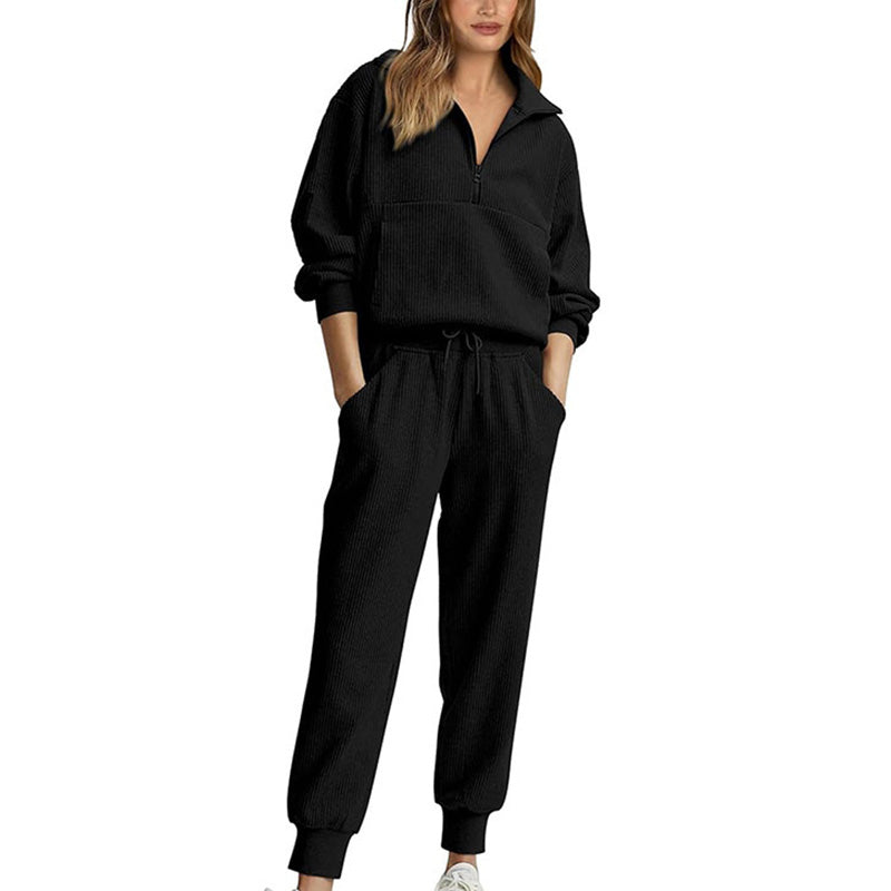 🔥Long Sleeve Half Zip Sweatsuits Set - Last Day 50% OFF🎁