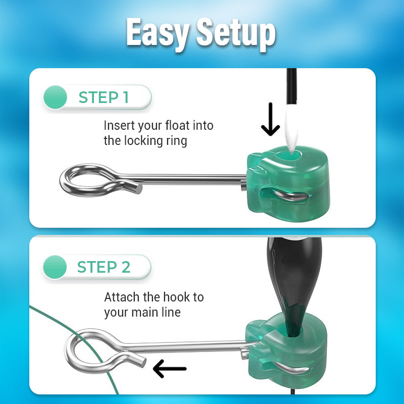 🎣Essential for Professional Anglers🐟Durable Ultra-Light Easy-Threading Float Stop