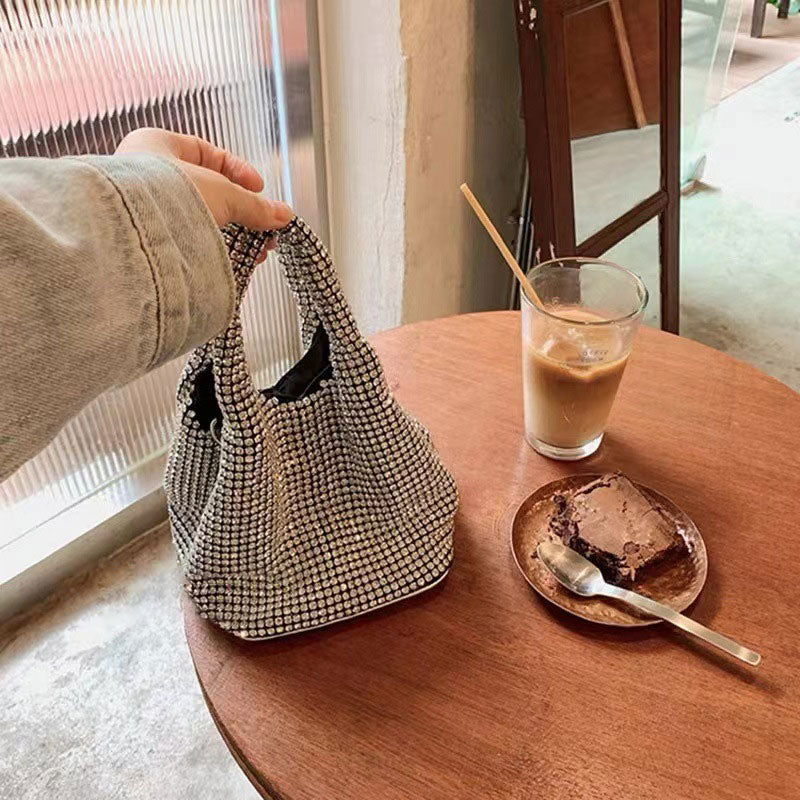 💎Women's Rhinestone Bucket Handbag
