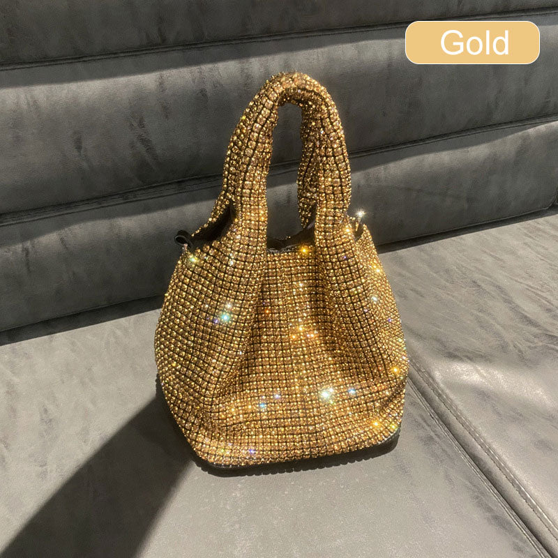 💎Women's Rhinestone Bucket Handbag