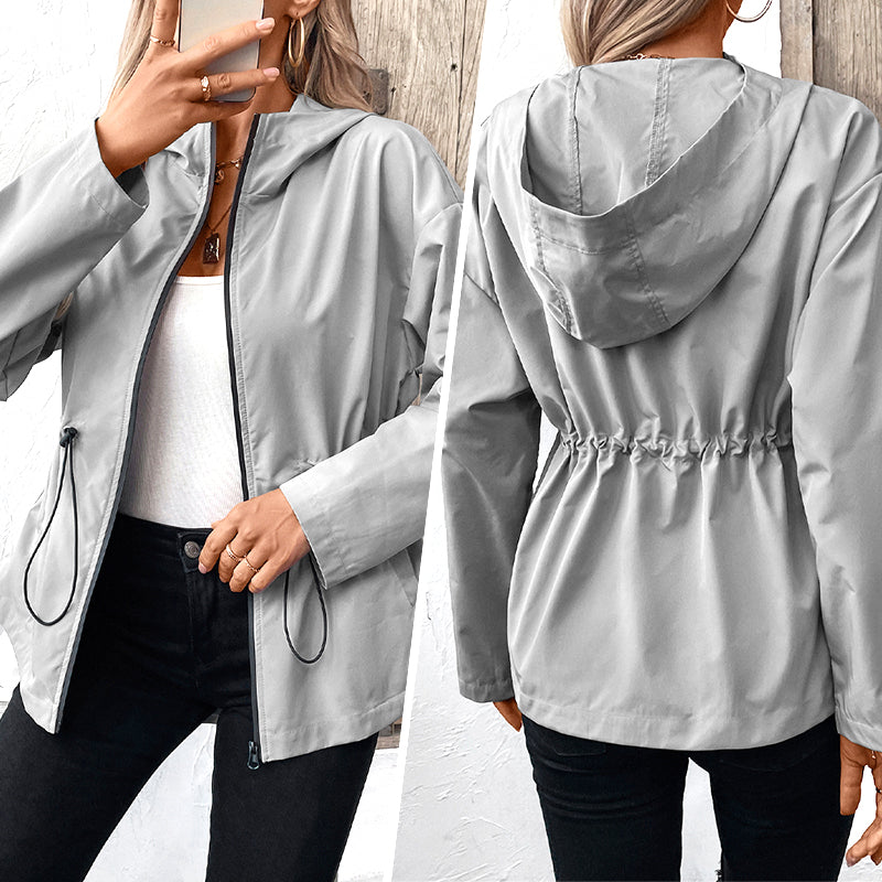 Women's Outdoor Waterproof Hooded Jacket