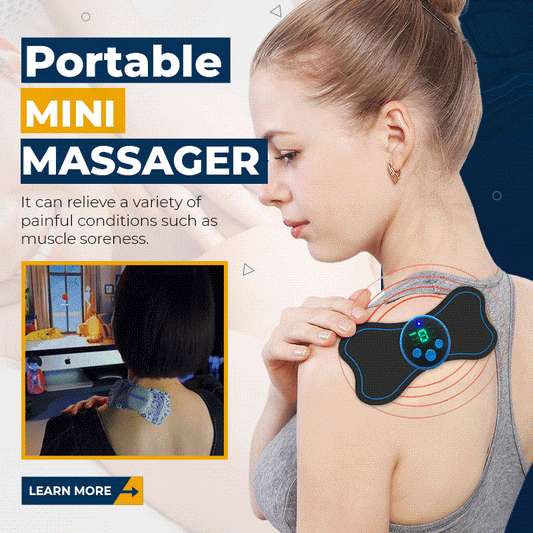 🔥Portable Mini Massager - Hot Sale Buy 1 Get 1 Free🎁
