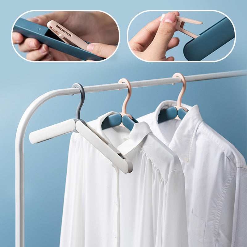 🔥Portable Foldable Travel Hangers with 2 Clips - Buy 1 Get 1 Free🎁