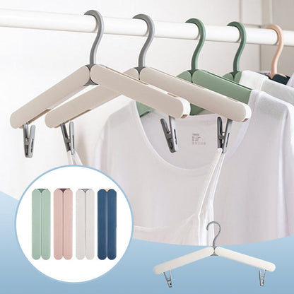 🔥Portable Foldable Travel Hangers with 2 Clips - Buy 1 Get 1 Free🎁