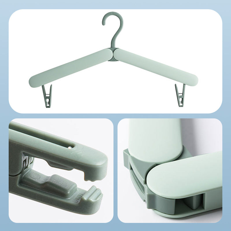 🔥Portable Foldable Travel Hangers with 2 Clips - Buy 1 Get 1 Free🎁