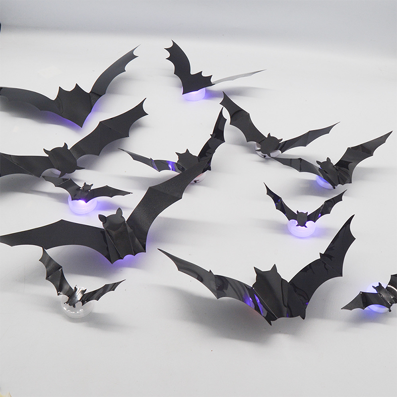 🎃Halloween pre-sale🦇Halloween 3D Bat LED Wall Light Decor