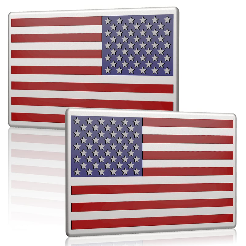 💥Buy 1 Get 1 Free💥4PCS Flag Emblem Car Decal