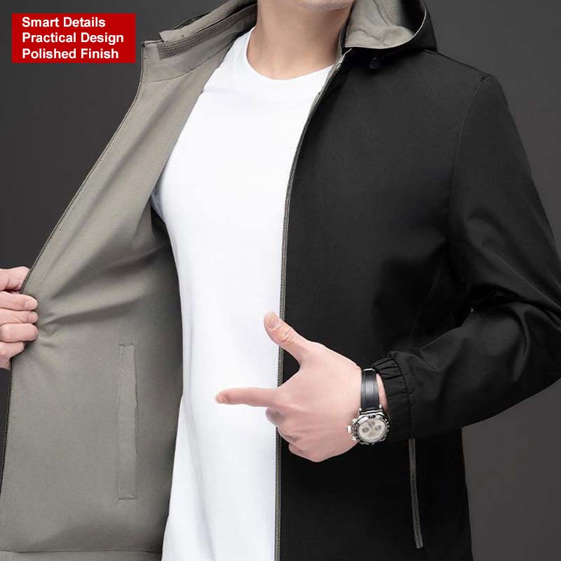 🍂Early Autumn Special Offer🍁Men's Lightweight Casual Zip-Up Jacket
