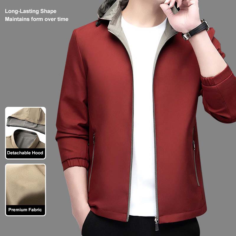 🍂Early Autumn Special Offer🍁Men's Lightweight Casual Zip-Up Jacket