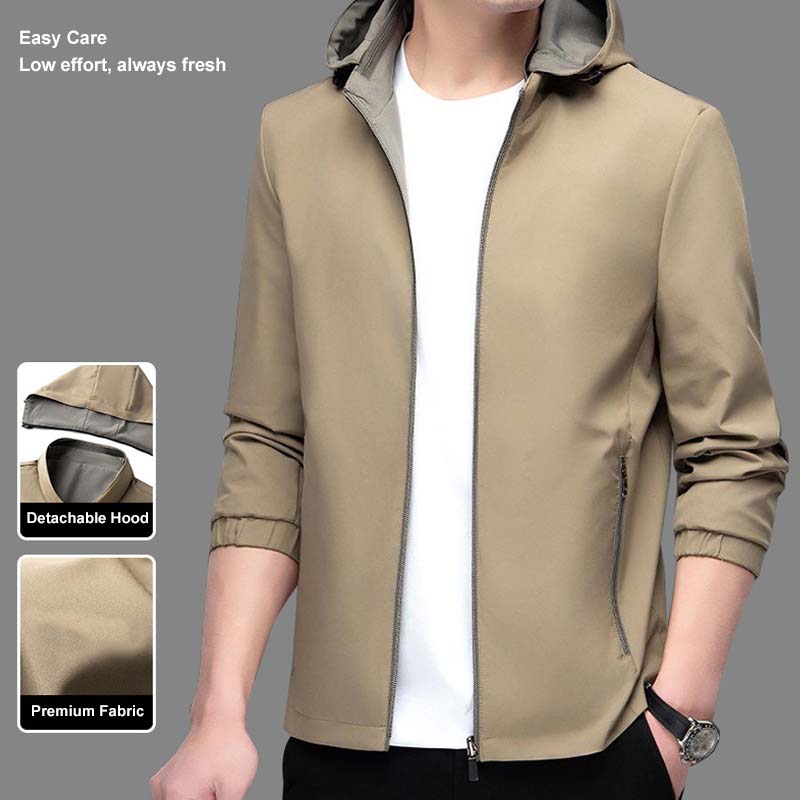 🍂Early Autumn Special Offer🍁Men's Lightweight Casual Zip-Up Jacket