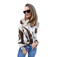 ⏳Limited-Time Special Offer⏰Women's Artistic Print Loose Shirt