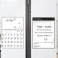 Magnetic Dry Erase Whiteboard for Refrigerator