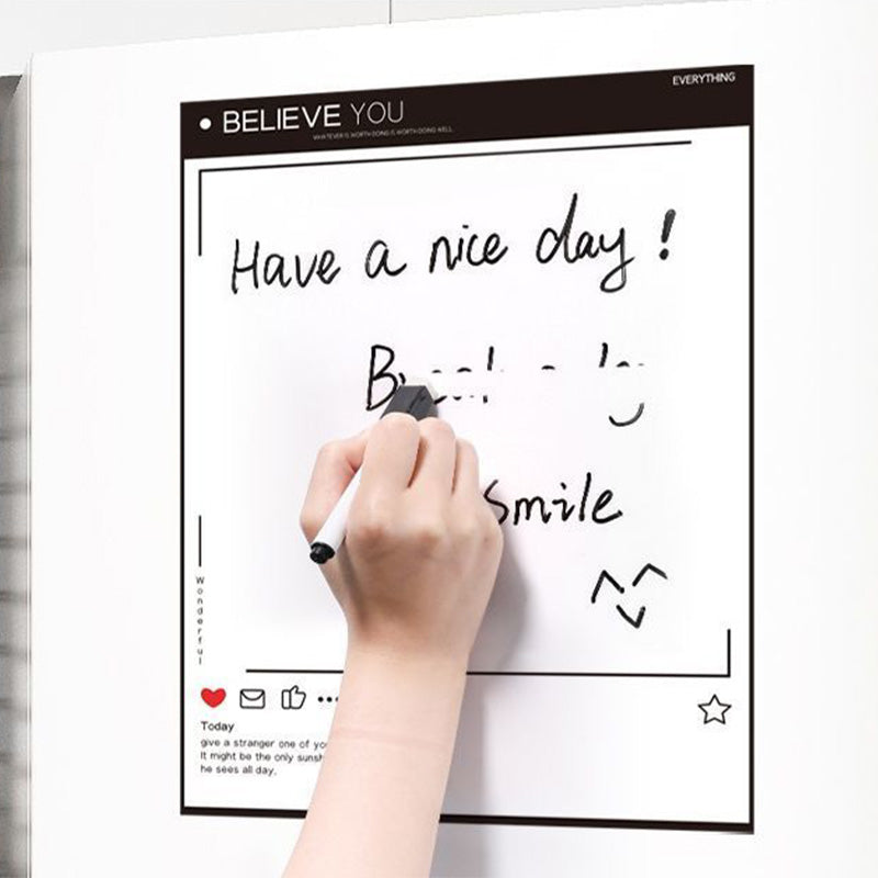Magnetic Dry Erase Whiteboard for Refrigerator