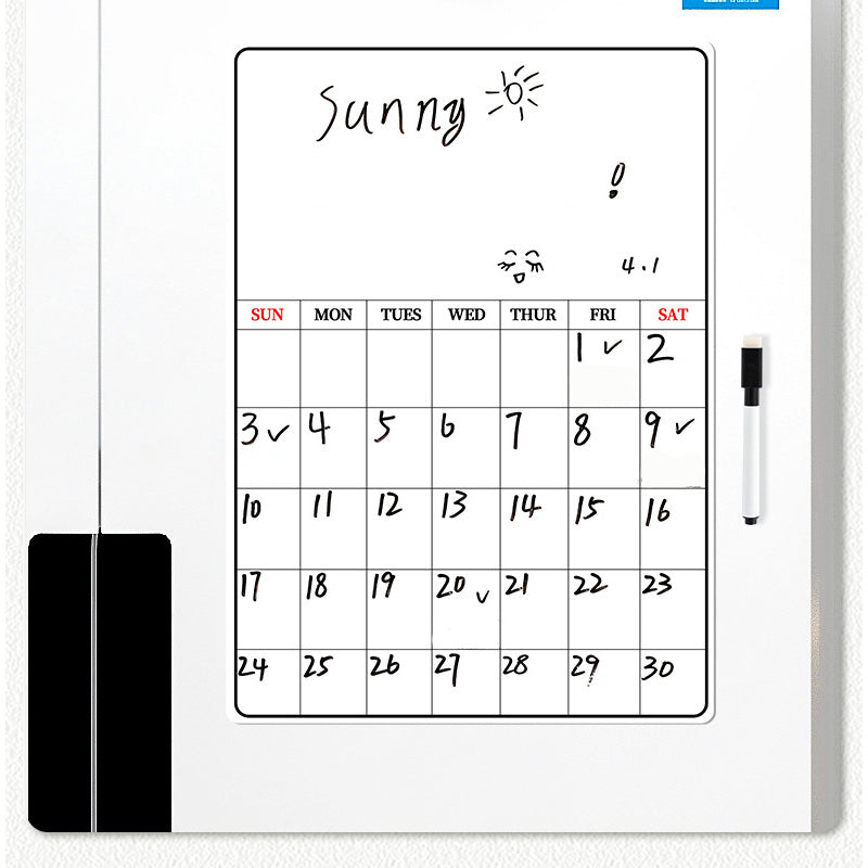Magnetic Dry Erase Whiteboard for Refrigerator