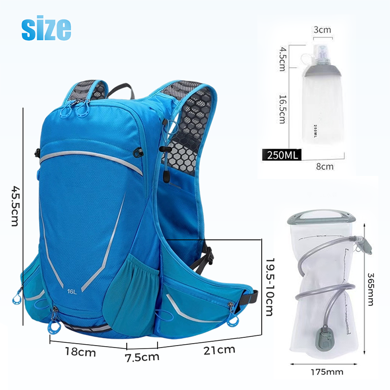 Lightweight Outdoor Multi-Functional Backpack With Hydration Bladder