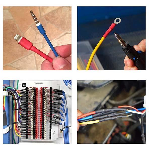 🔥580 PCS-Cable Heat Shrinkable Tube