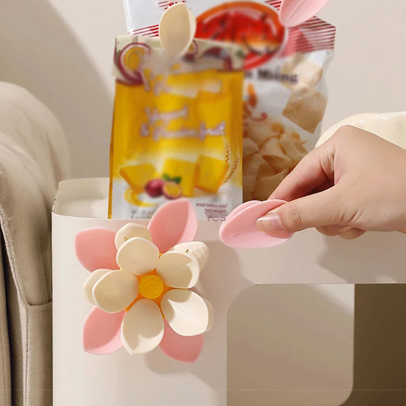 🌸BUY 2 GET 3 FREE🌸Lotus-Shaped Magnetic Food Clip & Fridge Magnet