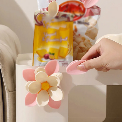 🌸BUY 2 GET 3 FREE🌸Lotus-Shaped Magnetic Food Clip & Fridge Magnet