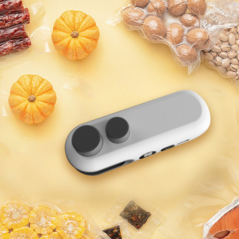🎉 50% Off Now ✨ Mini 2-in-1 Rechargeable Magnetic Snack Sealer — Seals & Opens Bags in Seconds 🏡