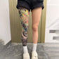 🔥Thrilling Experience Without Harm🔥Stretchy Tattoo-Print Leg Sleeve