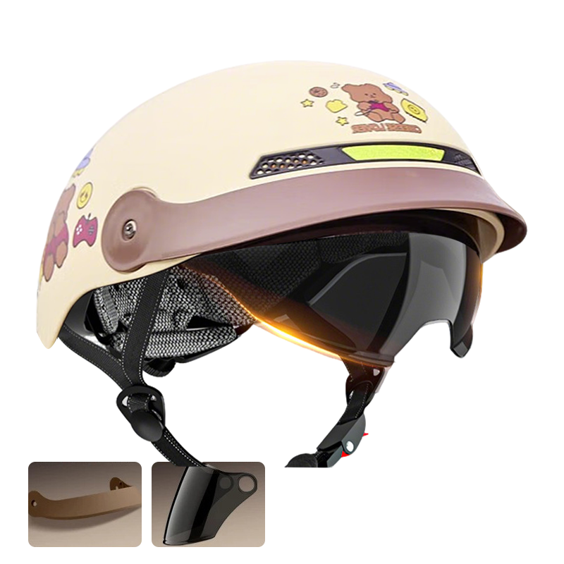 🛡️Breathable Lightweight Crash-Resistant Motorcycle Helmet