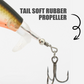 🎣Bionic Fishing Lure Set with 3 Hooks & 360° Propeller Blade