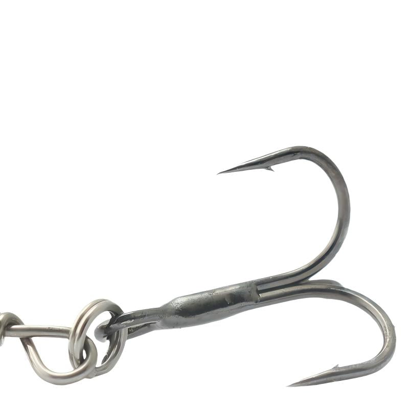 🎣Bionic Fishing Lure Set with 3 Hooks & 360° Propeller Blade