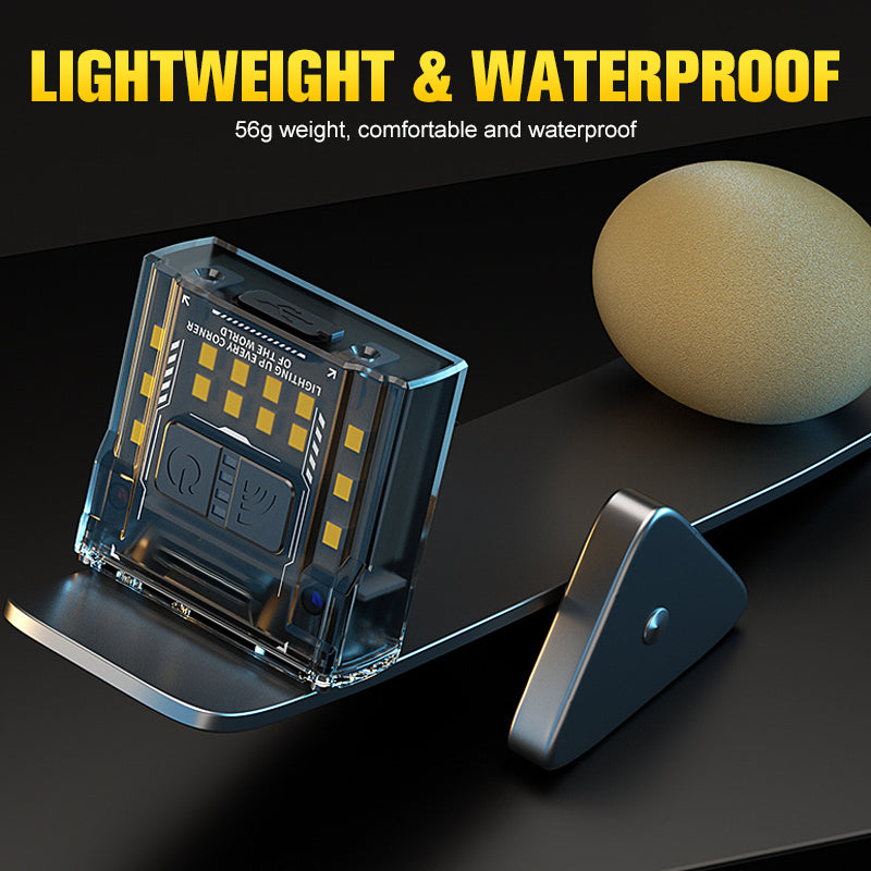 High-Brightness Detachable Portable Dual-Beam Headlamp with Charging Case