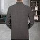 Men's Casual Faux Tweed Blazer for Fall & Winter