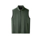 Men's Stand Collar Thickened Full Zip Vest