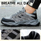 🛡️Men’s Breathable Composite Toe Work Sneakers 