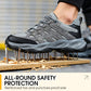 🛡️Men’s Breathable Composite Toe Work Sneakers 