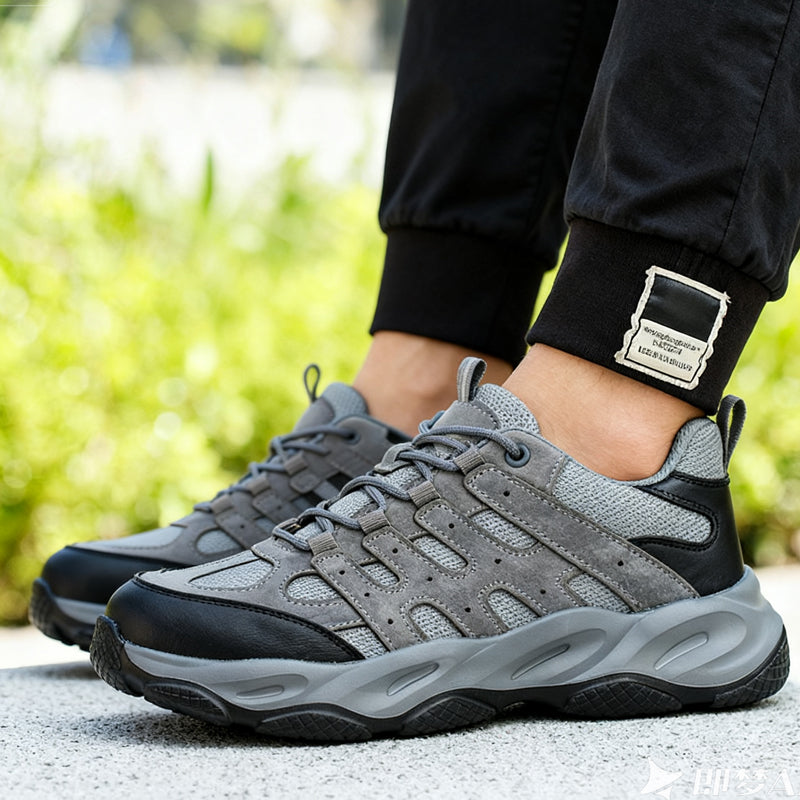 🛡️Men’s Breathable Composite Toe Work Sneakers 
