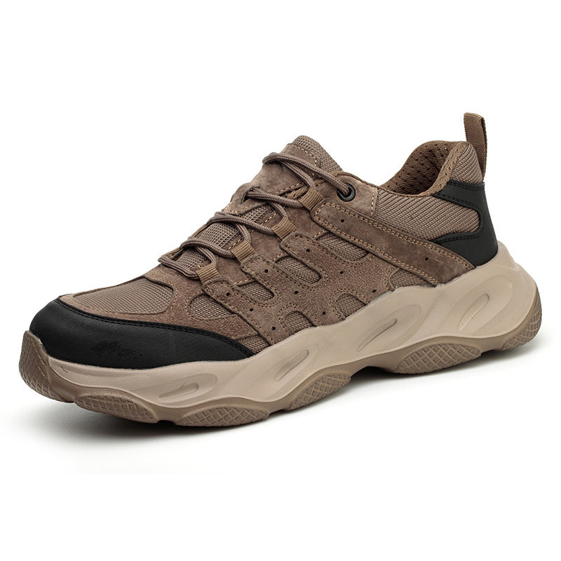 🛡️Men’s Breathable Composite Toe Work Sneakers 