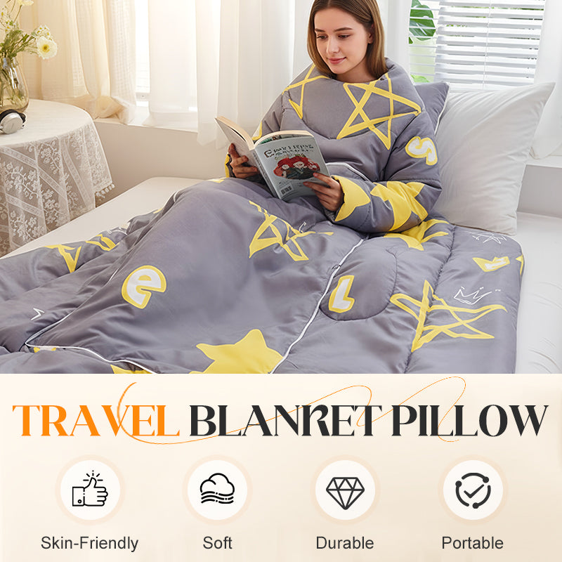 ✨New Arrivals 30% OFF✨2-in-1 Travel Blanket Pillow