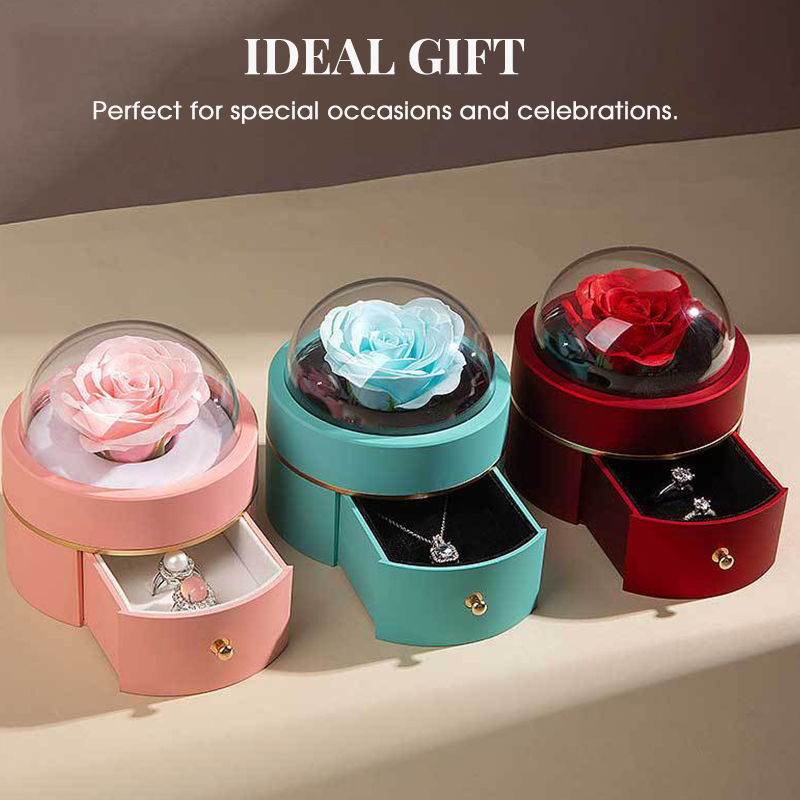 🌟The Ultimate Surprise Gift Box🎁Eternal Rose Jewelry Box